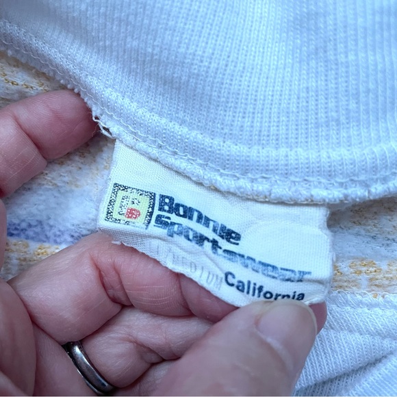 VTG 80s Basketball Slam Dunk all over print sweatshirt Lakers grunge emo indie M - Picture 4 of 10